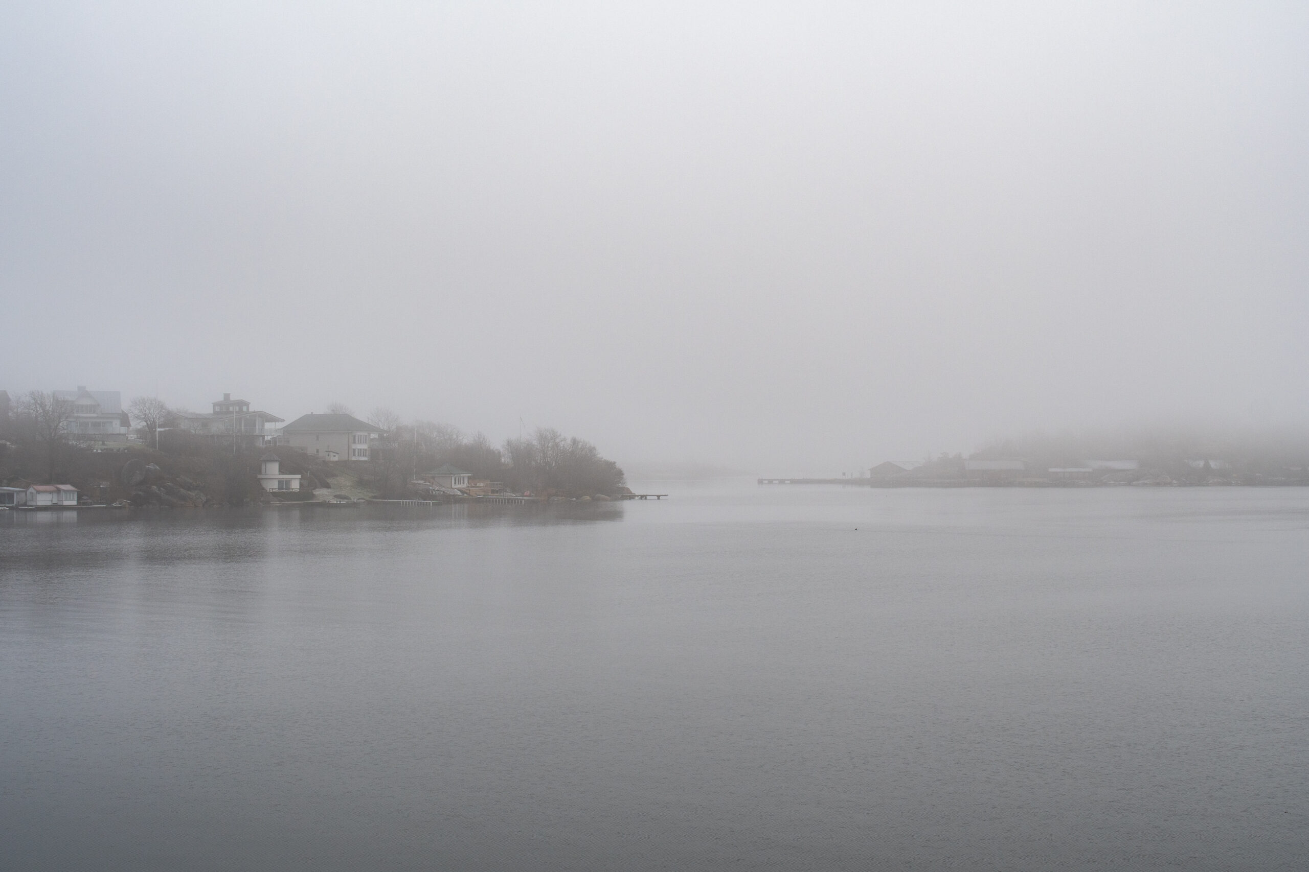 fog over the sea